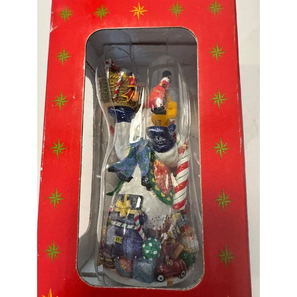 Christopher Radko Ornament Snowman Frosty Gifts Galore 2001 NWT in box